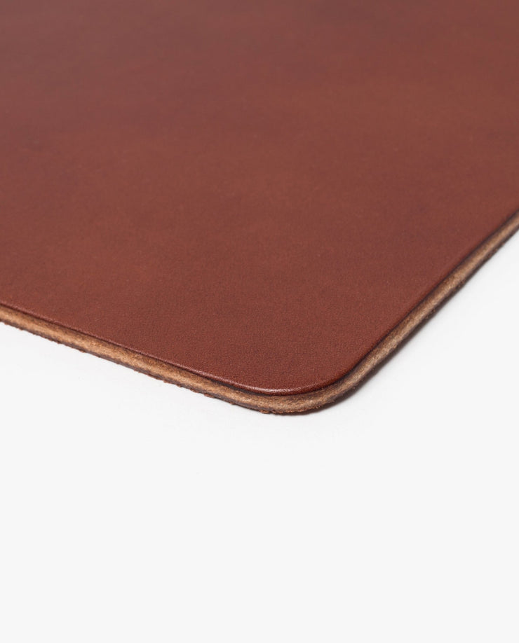 Premium Leather Mousepad (Ugmonk Logo - Brown)