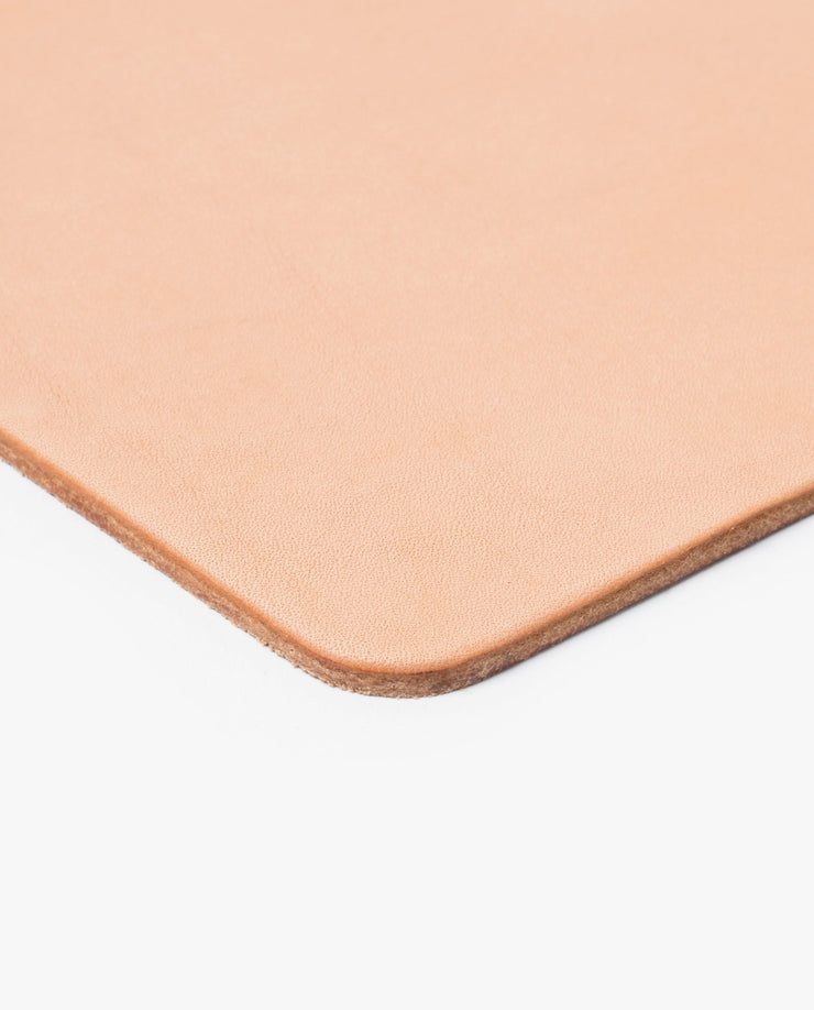 Premium Leather Mousepad XL (Ugmonk Logo - Natural)