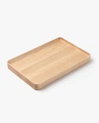 The Valet Tray Bundle (Maple - Set of 3) features handcrafted rectangular solid maple trays with rounded edges and a smooth finish, made in Pennsylvania and displayed on a white background.