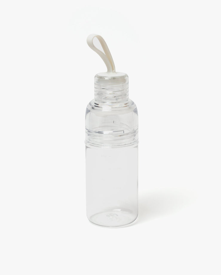 Clear Glass Water Bottle with Lid, Gym Workout Water Flask with