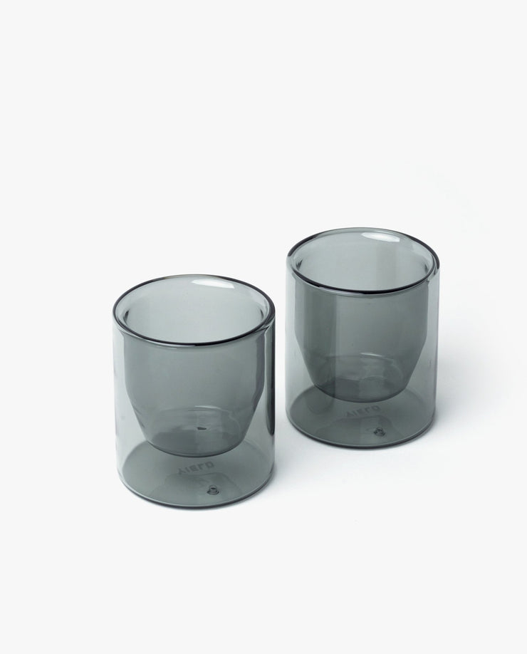 Century Glasses grey, 6oz - Set of 2 – Sprout Home