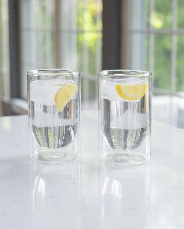 Yield 12oz Double Wall Glasses (Clear - Set of 2) – Ugmonk