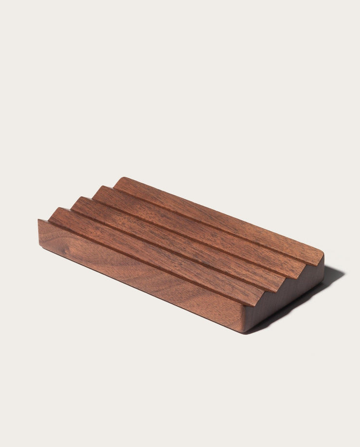 Gather Wood Zigzag Tray (2x1 - Walnut)